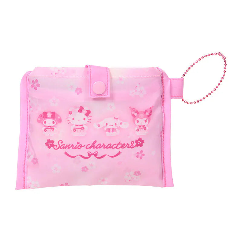 Sanrio Characters Pink Sakura Reusable Shopping Bag