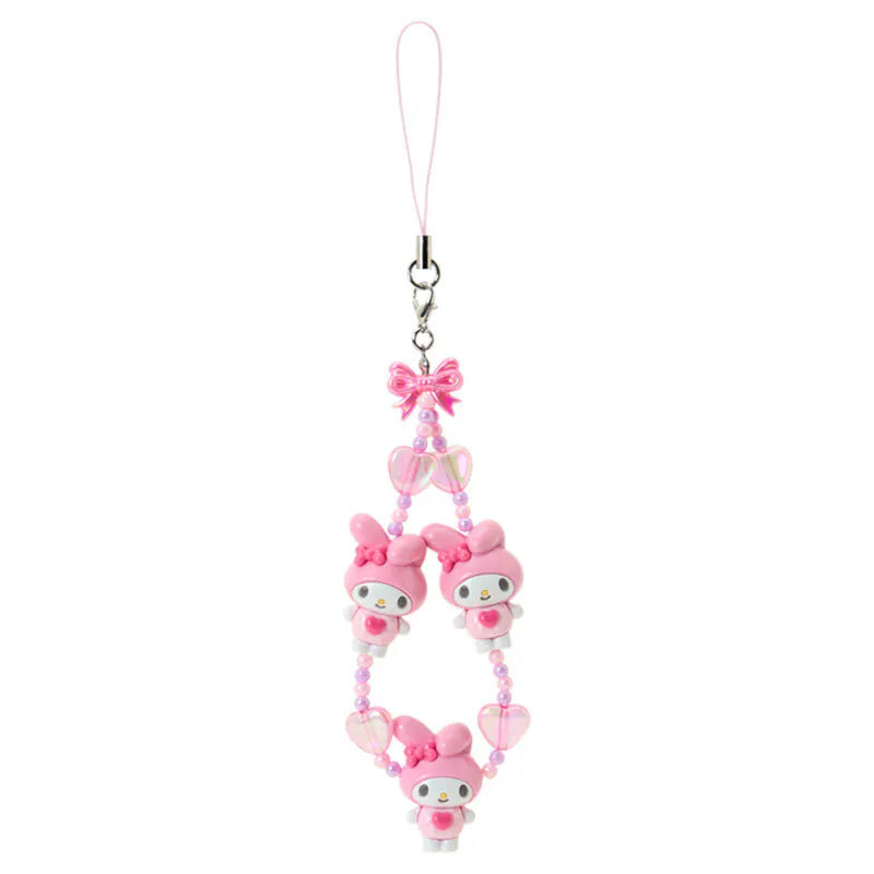 My Melody Tokimeki Pop Beads Cellphone Strap