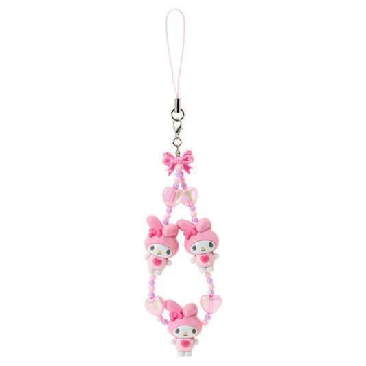 My Melody Tokimeki Pop Beads Cellphone Strap