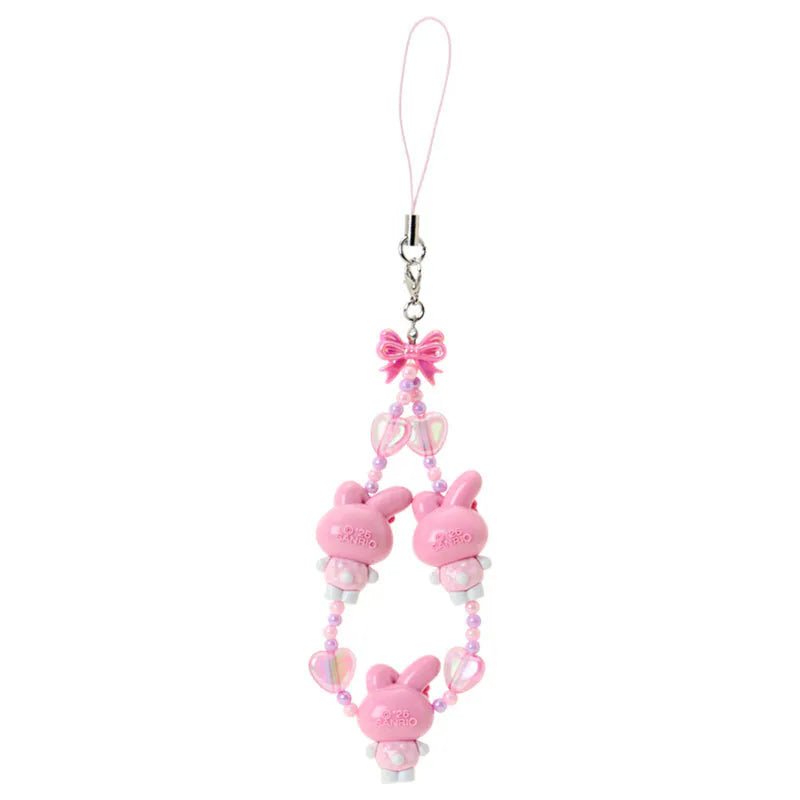 My Melody Tokimeki Pop Beads Cellphone Strap