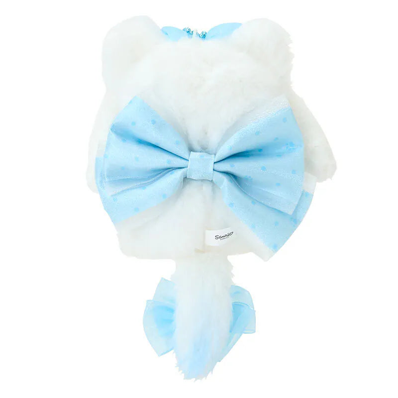 Cinnamoroll Bow Kitten Keychain with Mascot