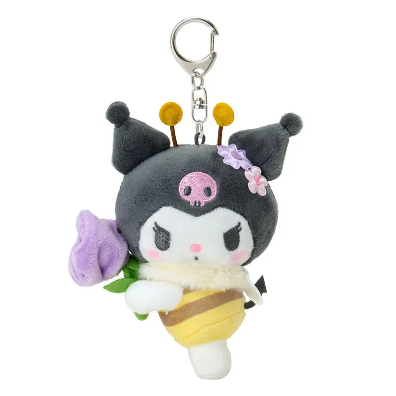Kuromi Bee Keychain with Mascot