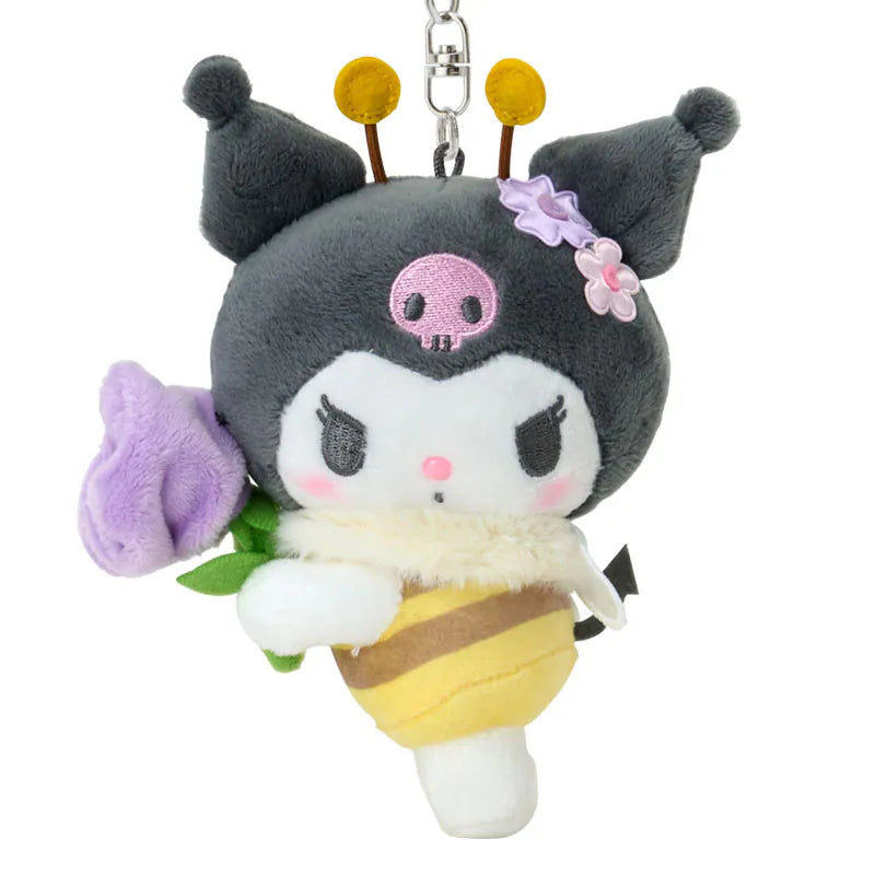 Kuromi Bee Keychain with Mascot