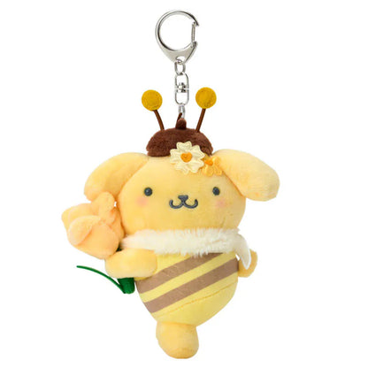 Pompompurin Bee Keychain with Mascot