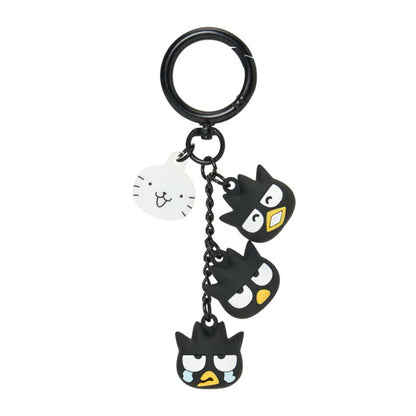 Badtz-Maru Funny Face 3 Faces Keyring