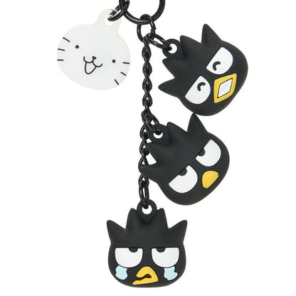Badtz-Maru Funny Face 3 Faces Keyring