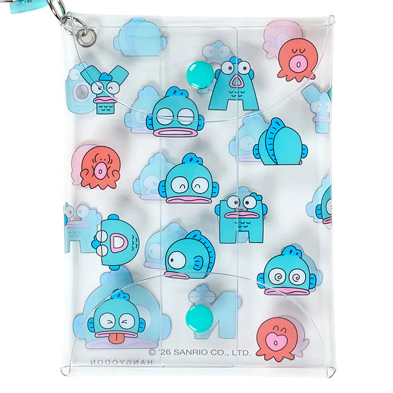 Hangyodon Funny Face PVC Pouch with Carabiner