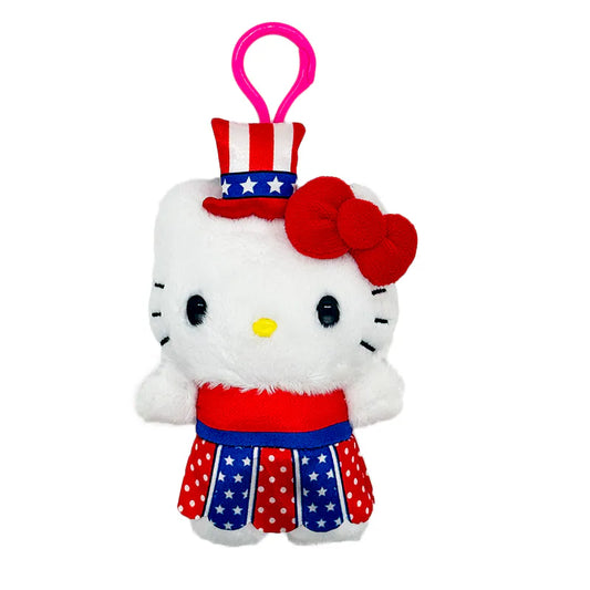 Hello Kitty Flat American Mascot Clip On