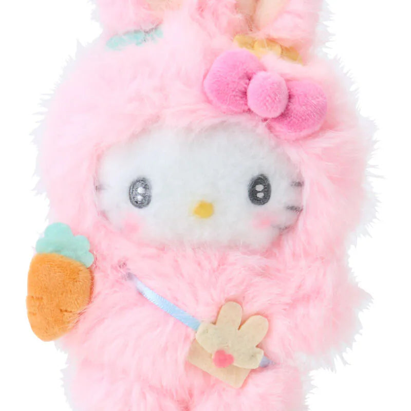Hello Kitty Bunny Keychain with Mascot