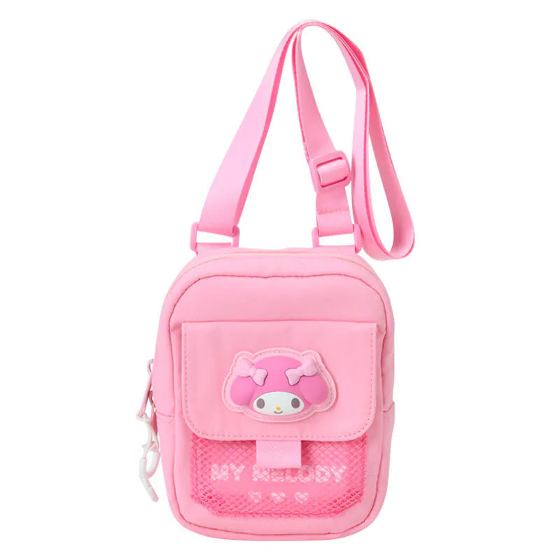 My Melody Mesh Pocket Shoulder Bag