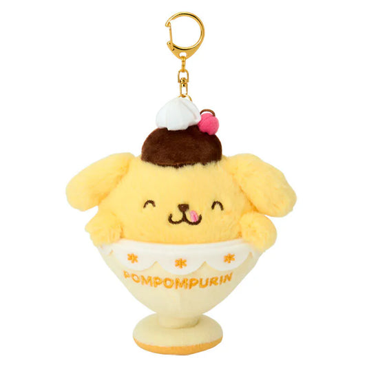 Pompompurin 30th Anniversary Keychain with Mascot