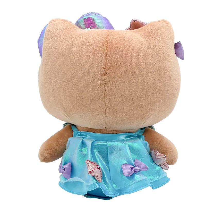 Hello Kitty Tan Summer Dress 8" Plush
