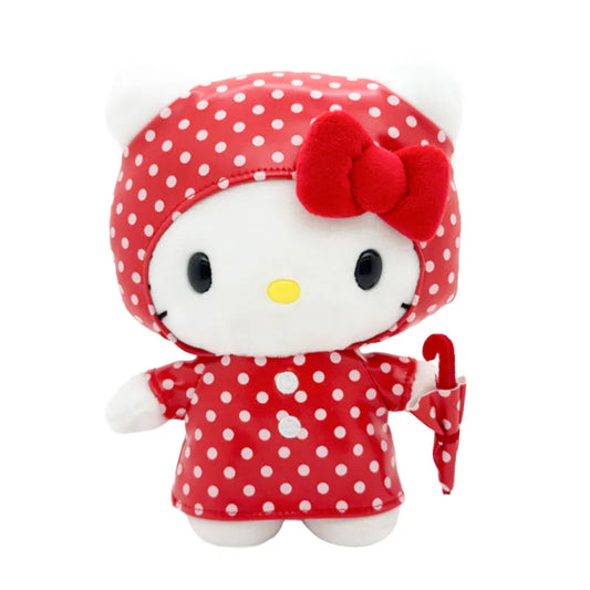 Hello Kitty Raincoat 7" Standing Plush
