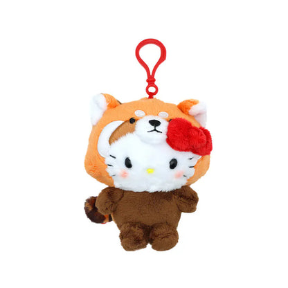 Hello Kitty Zoo Red Panda Mascot Clip On