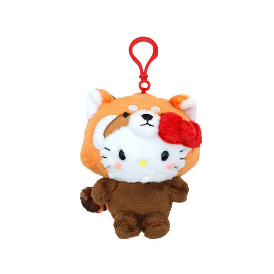 Hello Kitty Zoo Red Panda Mascot Clip On