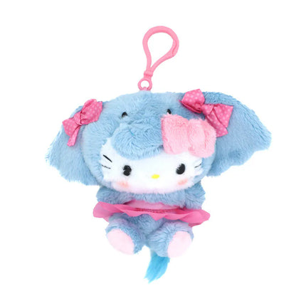 Hello Kitty Zoo Elephant Mascot Clip On