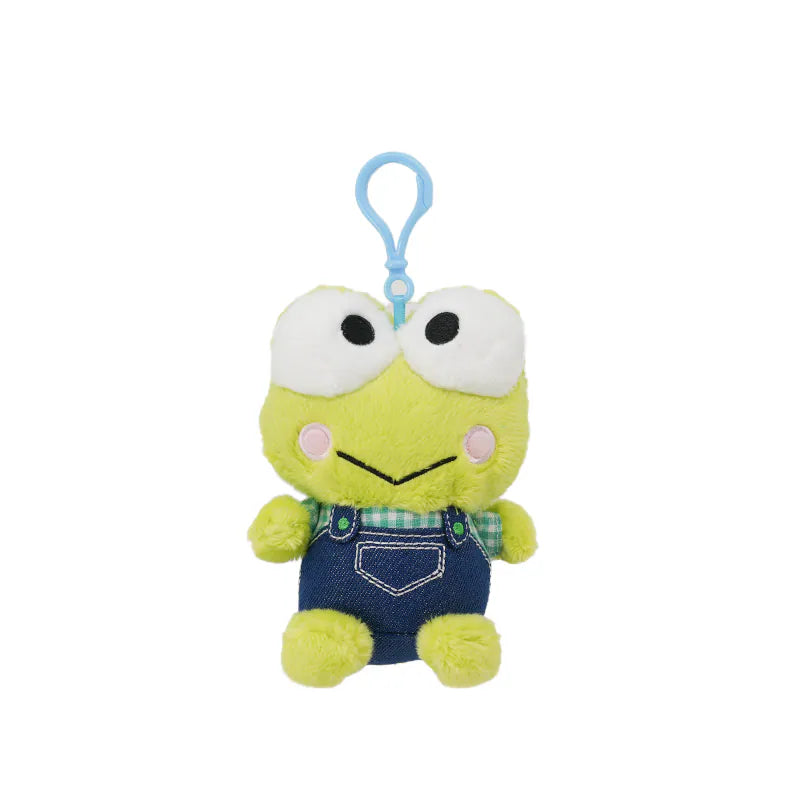 Keroppi Hapidanbui Overalls Mascot Clip On