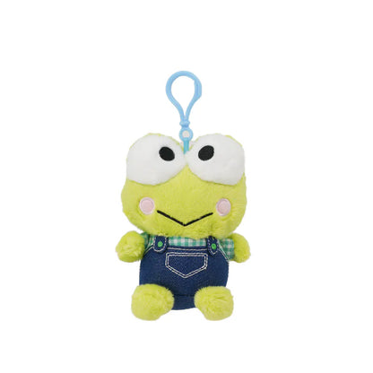 Keroppi Hapidanbui Overalls Mascot Clip On