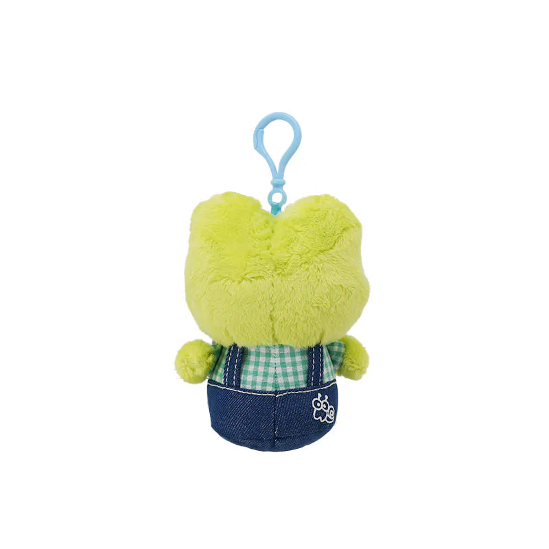 Keroppi Hapidanbui Overalls Mascot Clip On