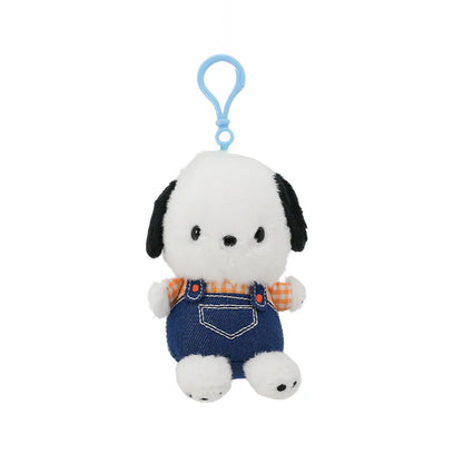 Pochacco Hapidanbui Overalls Mascot Clip On