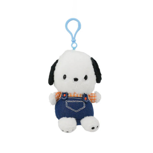 Pochacco Hapidanbui Overalls Mascot Clip On