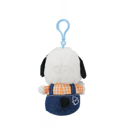 Pochacco Hapidanbui Overalls Mascot Clip On