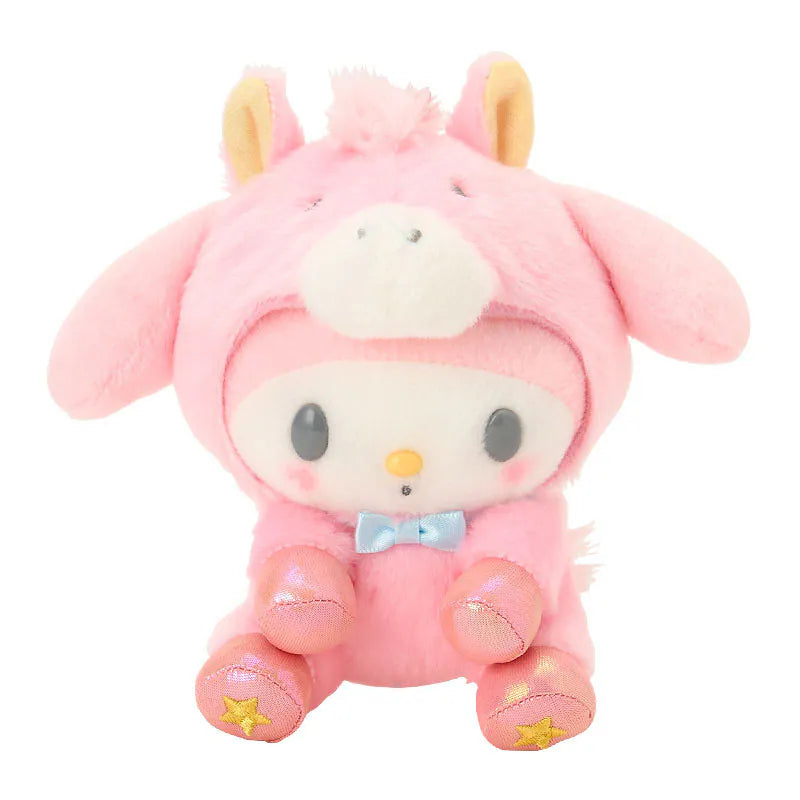 My Melody Horse Keychain with Mascot