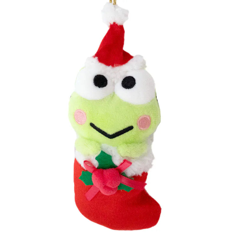Keroppi Christmas Stocking Mascot Ornament
