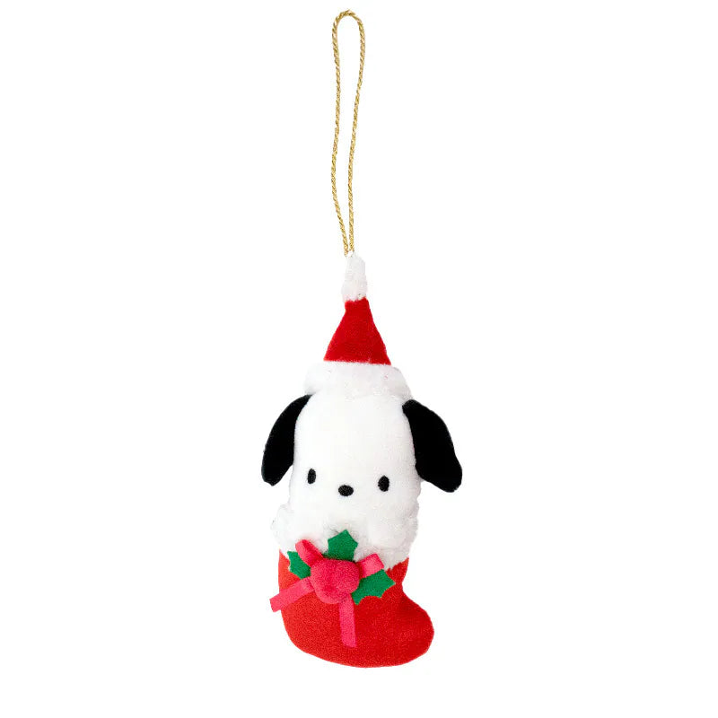 Pochacco Christmas Stocking Mascot Ornament