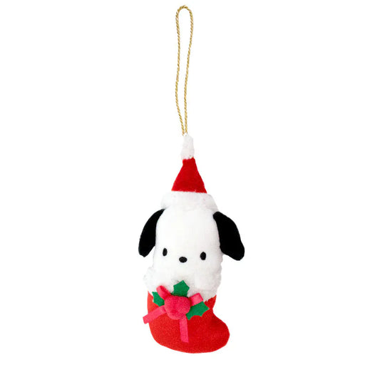 Pochacco Christmas Stocking Mascot Ornament