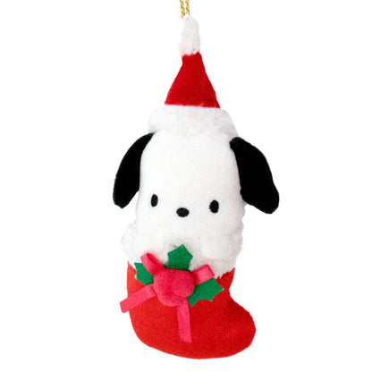Pochacco Christmas Stocking Mascot Ornament