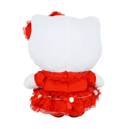 Hello Kitty Christmas Dress 8" Plush