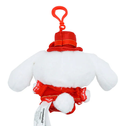 Cinnamoroll Christmas Dress Mascot Clip On