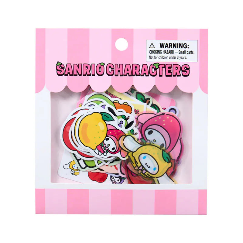 Sanrio Characters Mix Fruit Stickers