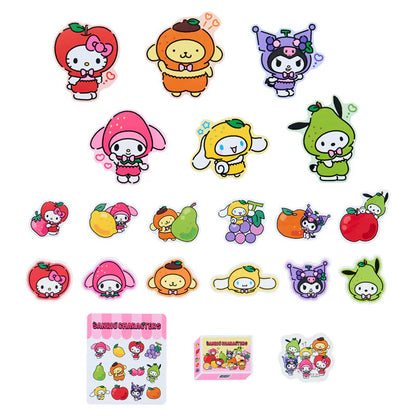 Sanrio Characters Mix Fruit Stickers