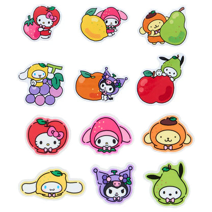 Sanrio Characters Mix Fruit Stickers