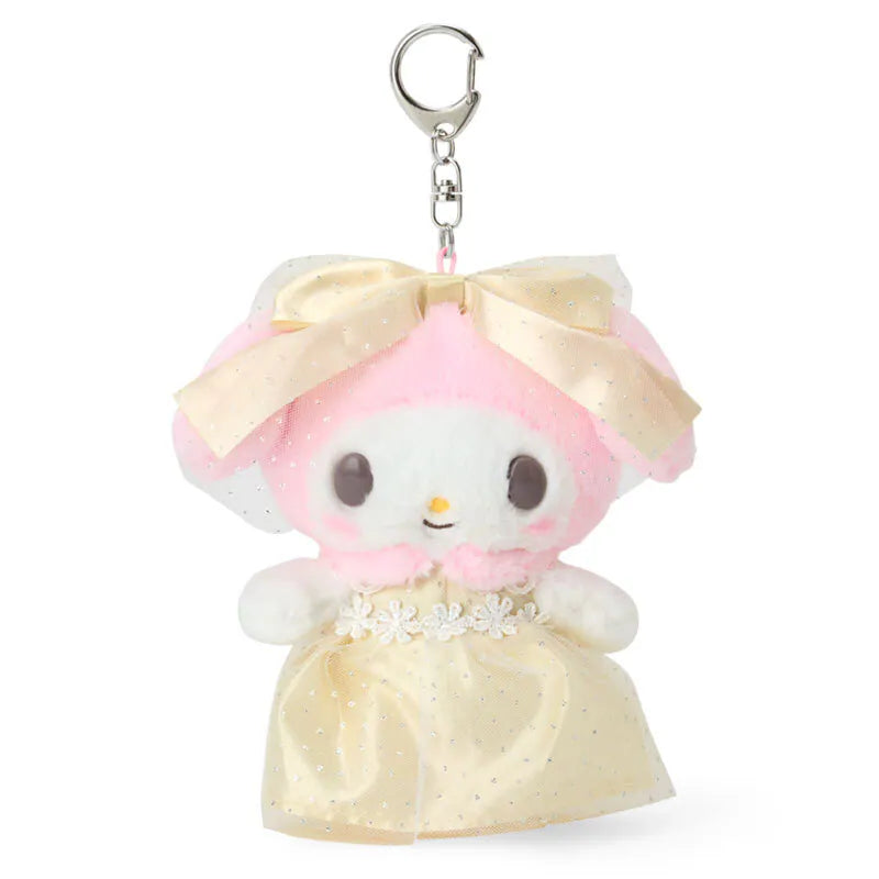 My Melody Lady Yellow Keychain with Mascot