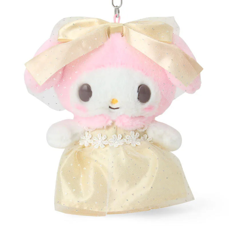 My Melody Lady Yellow Keychain with Mascot