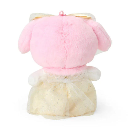 My Melody Lady Yellow Keychain with Mascot