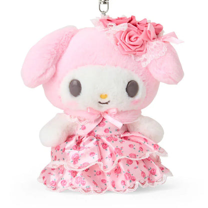 My Melody Lady Pink Keychain with Mascot