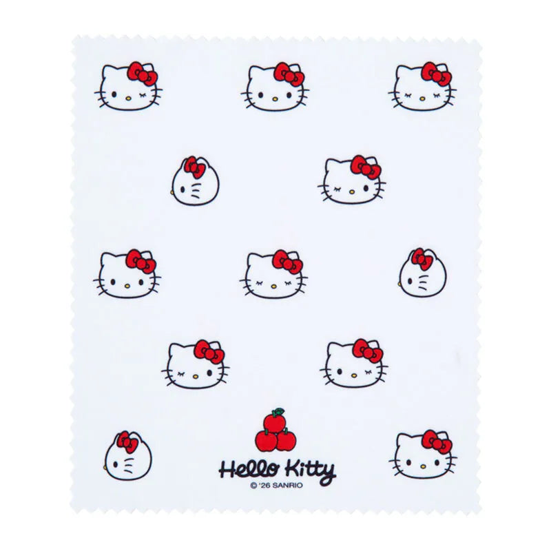 Hello Kitty Diecut Face Glasses Case