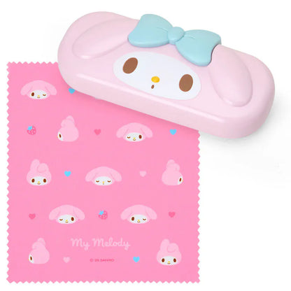 My Melody Diecut Face Glasses Case