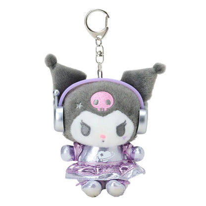 Kuromi Tokimeki Planet Keychain with Mascot