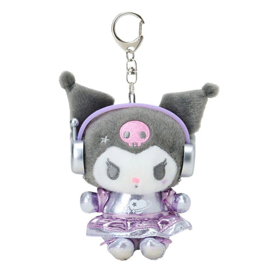Kuromi Tokimeki Planet Keychain with Mascot