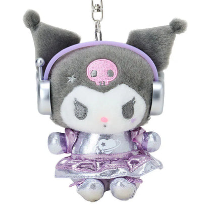 Kuromi Tokimeki Planet Keychain with Mascot