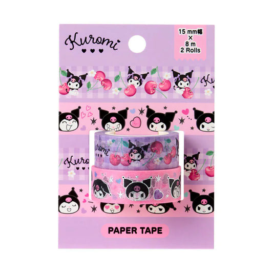 Kuromi Decorative Paper Tape Set