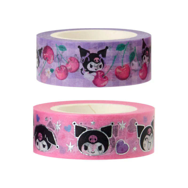 Kuromi Decorative Paper Tape Set