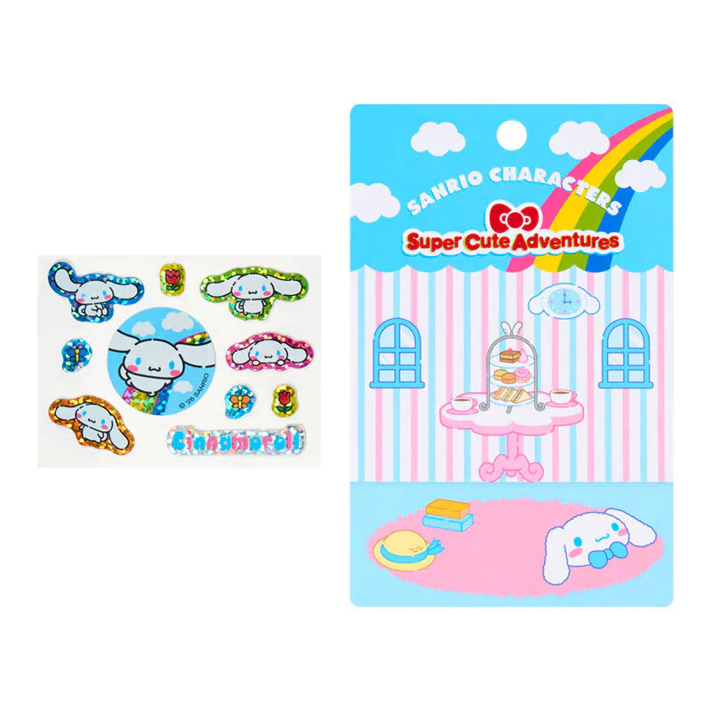 Cinnamoroll Charm and Sticker Set