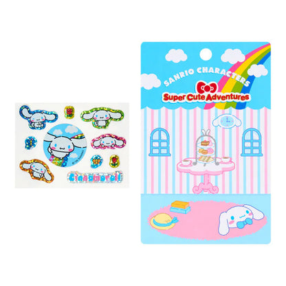 Cinnamoroll Charm and Sticker Set