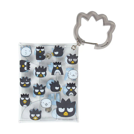 Badtz-Maru Funny Face PVC Pouch w Carabiner